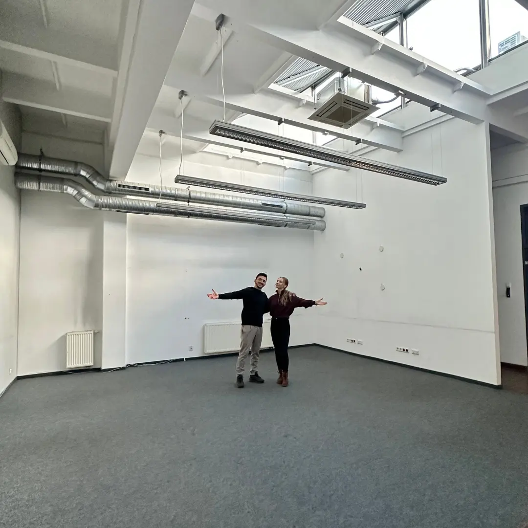 Realizacja studia kalisteniki Workout Athlete 90 m2